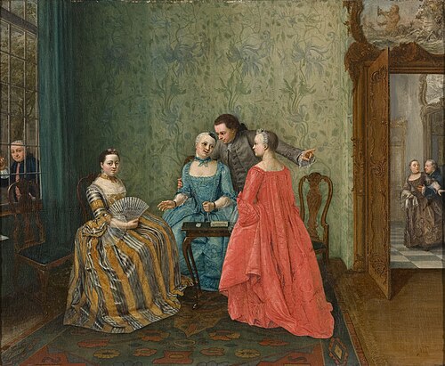 Er gebeurt iets op de gang, 1781, Elisabeth Geertruida Wassenber