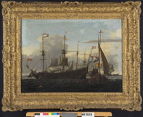 Schip op de rede, 1639, Frans de Hulst
