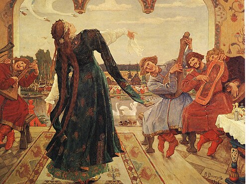 The Frog Tsarevna, 1918, Viktor Vasnetsov