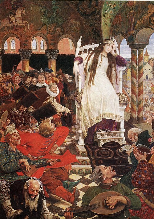 The Princess Who Never Smiled, 1916, Viktor Vasnetsov