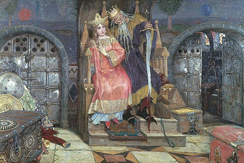 Koschei the Immortal, 1917, Viktor Vasnetsov