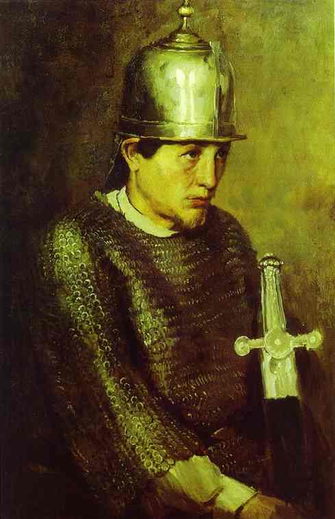 A Knight, 1883, Viktor Vasnetsov