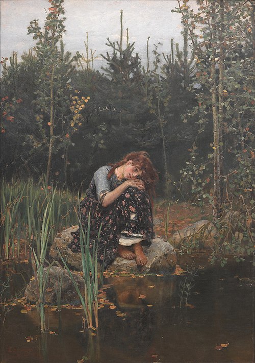 Alyonushka, 1881, Viktor Vasnetsov