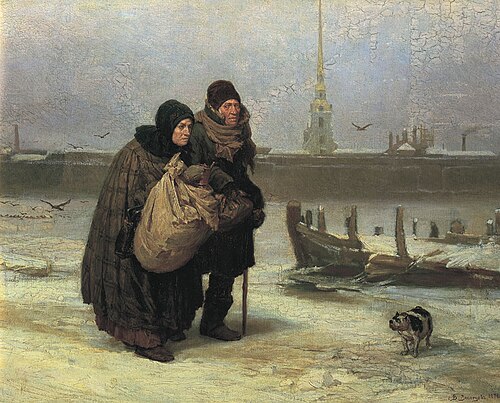 Moving House, 1876, Viktor Vasnetsov