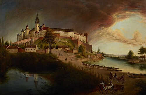"View of Wawel" by Jan Nepomucen Głowacki, 1876, Jan Nepomucen Głowacki