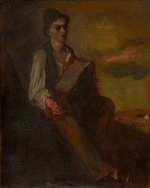 Harmonikár, 1912, Péter Szüle