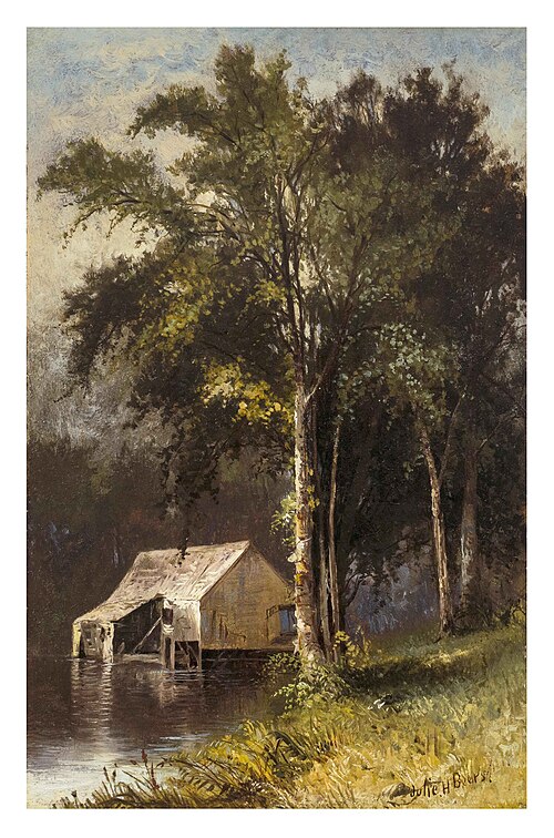Summer Woodlands, 1872, Julie Hart Beers