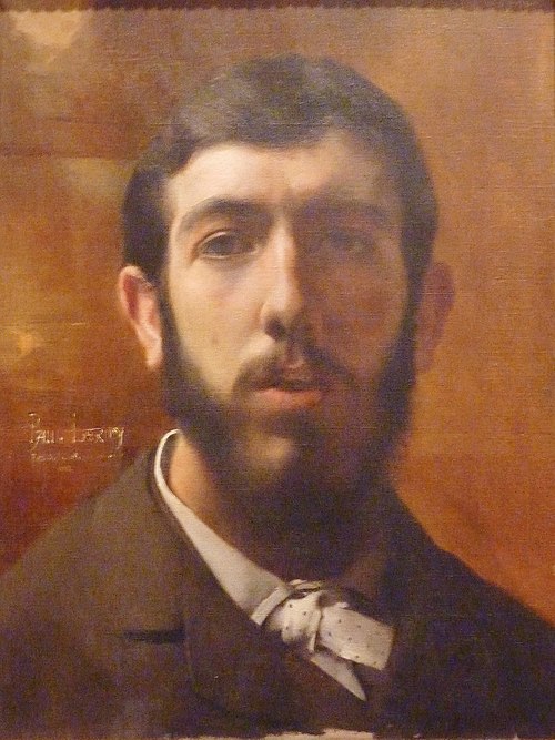 Autoportrait, 1883, Paul Leroy