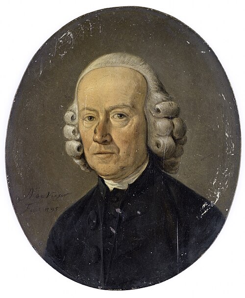 Portret van een man, 1795, Adrianus de Visser