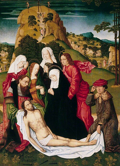 The Lamentation, , Maître de Francfort