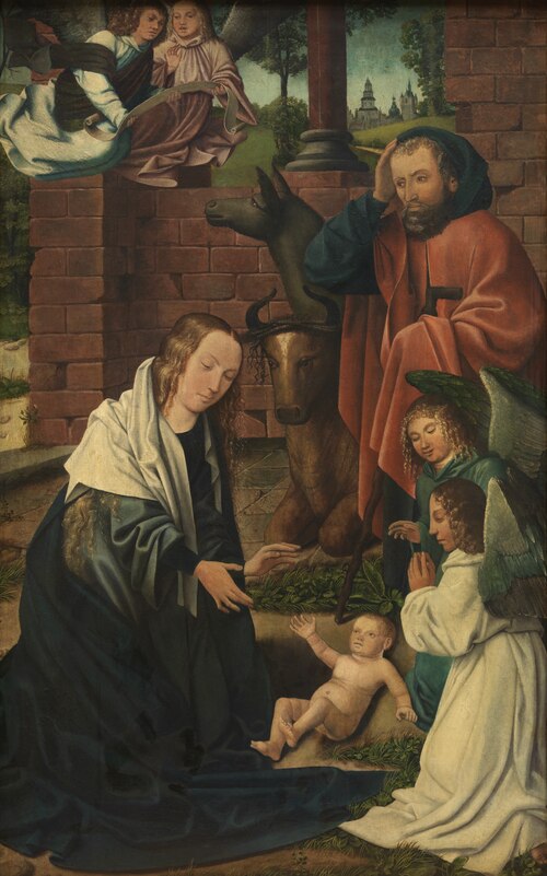 The Nativity, 1500, Maître de Francfort