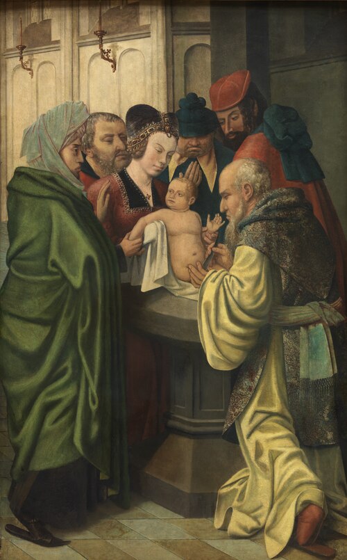 The Circumcision, 1500, Maître de Francfort