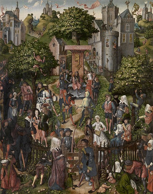 Fête des arbalétriers, 1493, Maître de Francfort