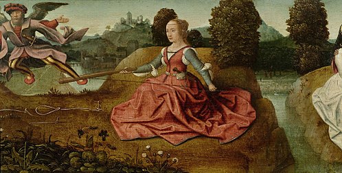 Allégorie de l'amour, 1450, Maître de Francfort