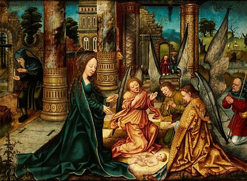 The Nativity, 1510, Maître de Francfort
