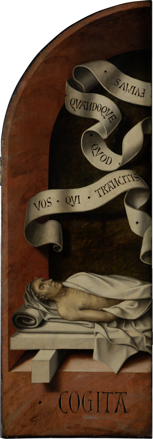 A Body in a Grave Niche, 1502, Maître de Francfort