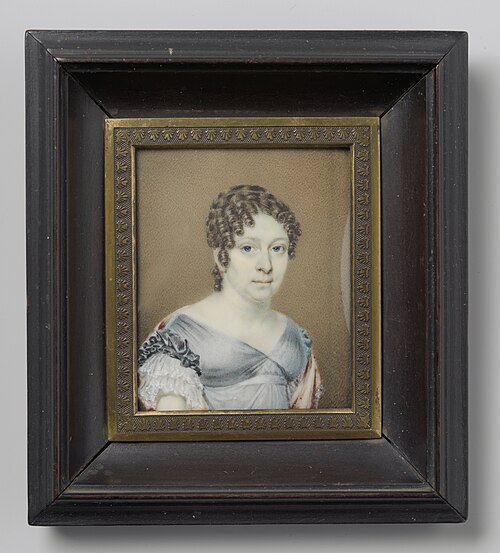 Portrait of a woman, 1813, Joseph Charles de Haen