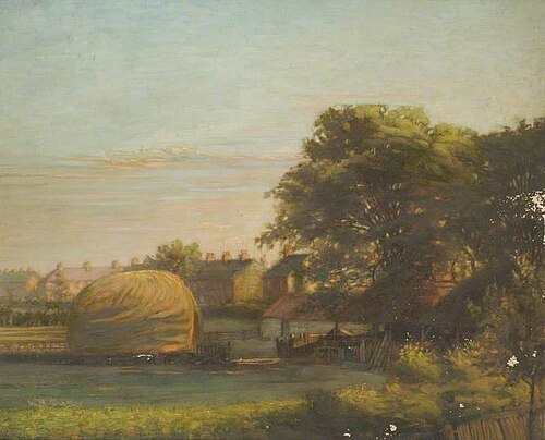 Windmill Avenue with Haystack, , Walter Bonner Gash
