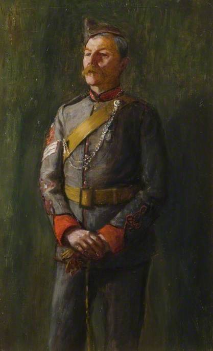 Colour Sergeant W. T. Wright in Volunteer Uniform, , Walter Bonner Gash