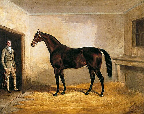 Horse and Groom, 1843, Thomas Walker Bretland