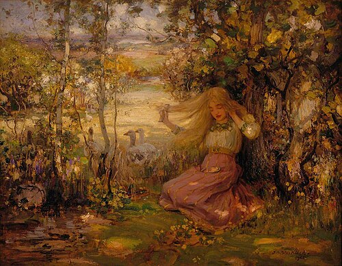 A Spring Idyll, 1900, Thomas Bromley Blacklock