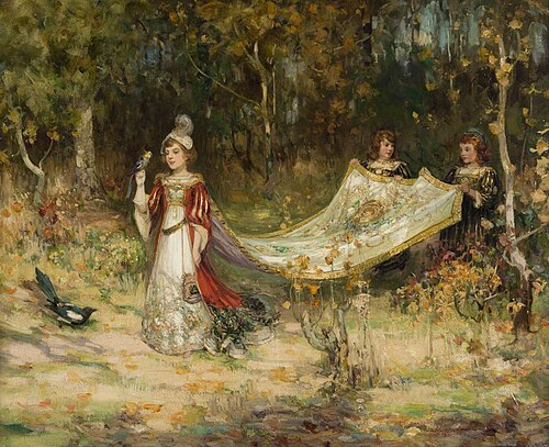The Little Princess, 1901, Thomas Bromley Blacklock