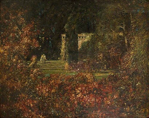 Memory's Garden, 1900, Thomas Edwin Mostyn