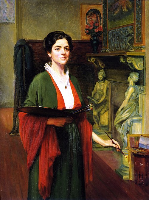 Autoportrait, 1914, Margaret Lesley Bush-Brown