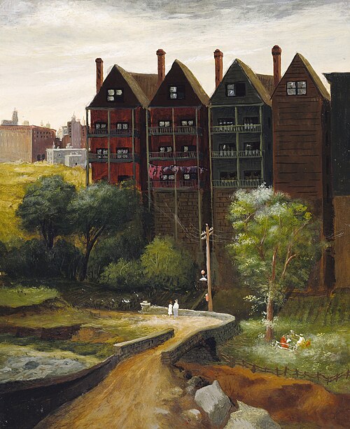 Bronx Landscape, 1937, Manuel Tolegian