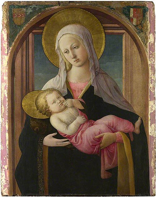The Virgin and Child, 1455, Fra Filippo Lippi