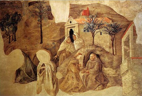 Conferimento della regola del Carmelo, 1431, Fra Filippo Lippi