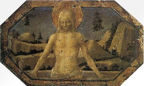 Man of sorrows, 1434, Fra Filippo Lippi