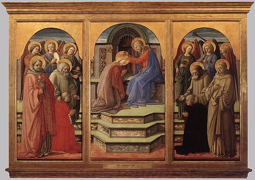 Couronnement Marsuppini, 1444, Fra Filippo Lippi