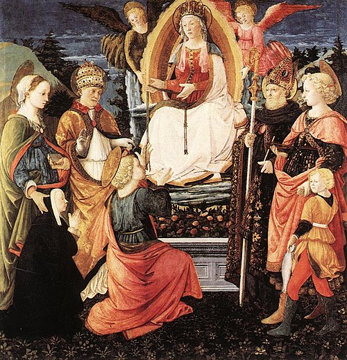 Madonna of the Belt, 1456, Fra Filippo Lippi