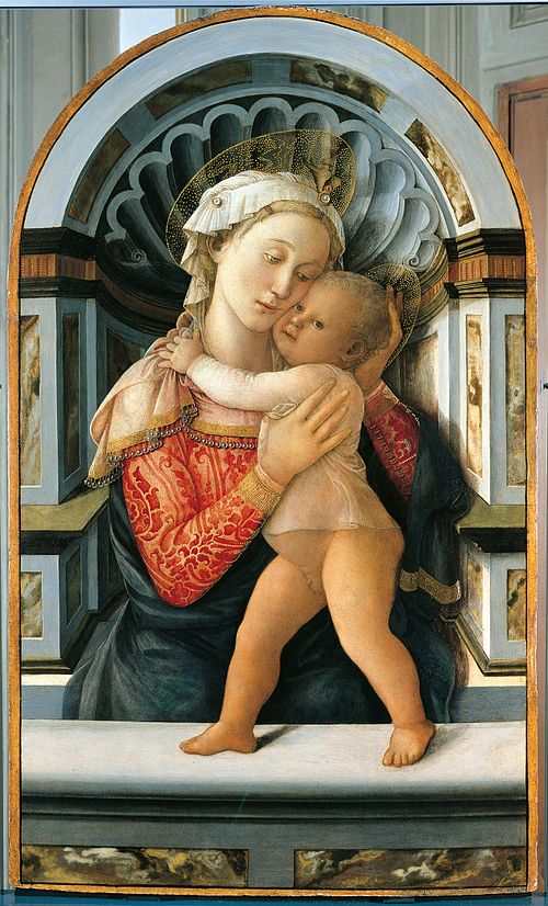 Madone du Palais Medici-Riccardi, 1466, Fra Filippo Lippi