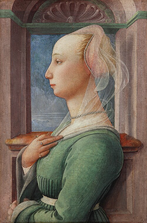 Portrait de femme, 1445, Fra Filippo Lippi