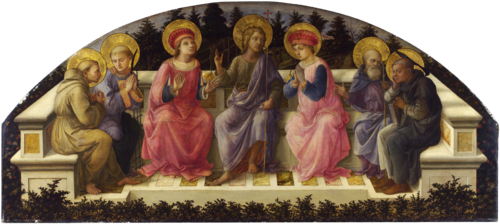 Seven Saints, 1449, Filippo Lippi