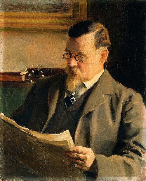 Portrait of the Artist's Father (James Paxton), 1902, William McGregor Paxton