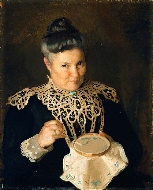 Portrait of the Artist's Mother (Rose Paxton), 1902, William McGregor Paxton
