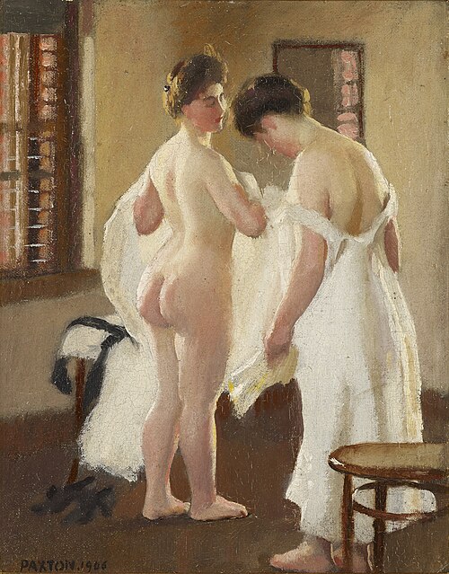 Women Dressing, 1906, William McGregor Paxton