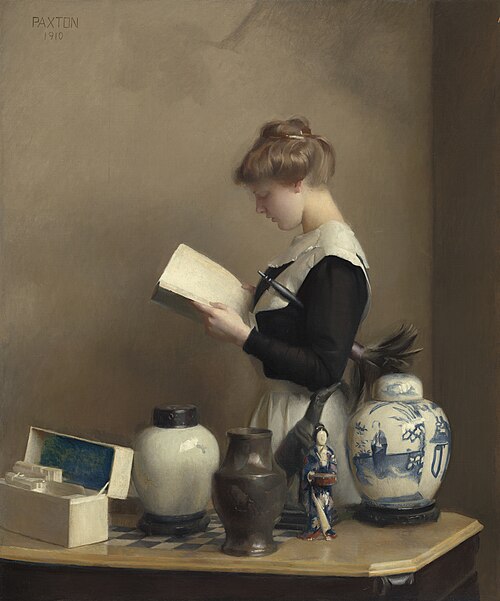 The House Maid, 1910, William McGregor Paxton
