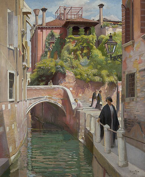 Venice, 1910, William McGregor Paxton