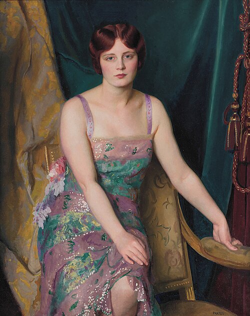 Glitter, 1930, William McGregor Paxton