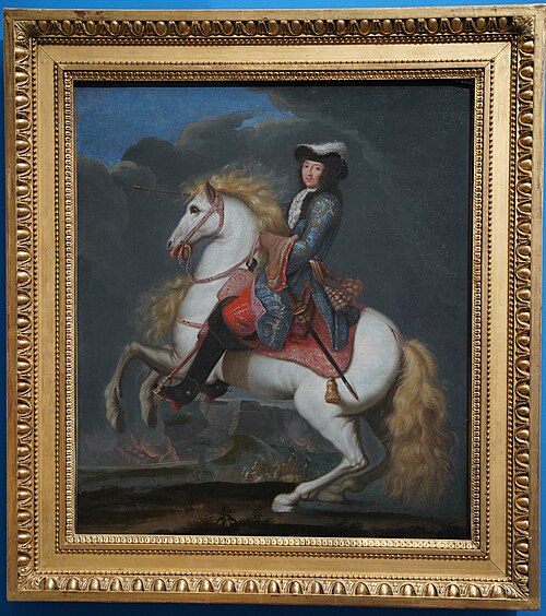 Louis XIV à cheval, , René-Antoine Houasse