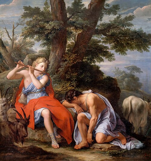 Mercure et Argus, 1688, René-Antoine Houasse