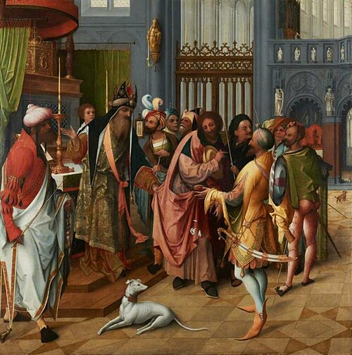 Joseph and the Suitors, 1517, Jan de Beer