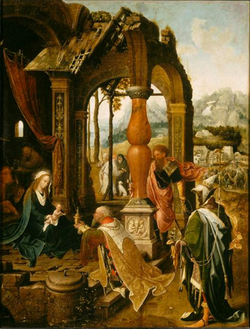 L’Adoration des mages, 1520, Jan de Beer