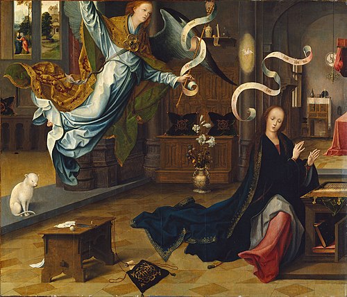 The Annunciation, 1520, Jan de Beer