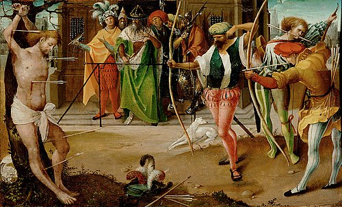 Marter des Hl. Sebastian, 1512, Jan de Beer