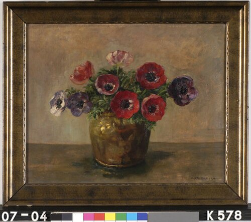 Anemonen, 1920, Emanuel Ernest Gerardus van der Ven